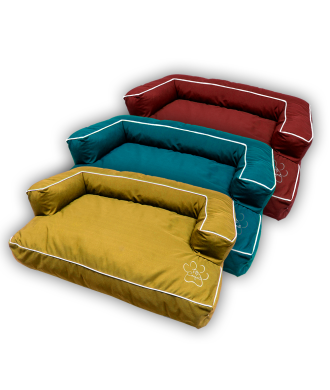 Cama sofá para perros Misisipi antimanchas | ConfortPet